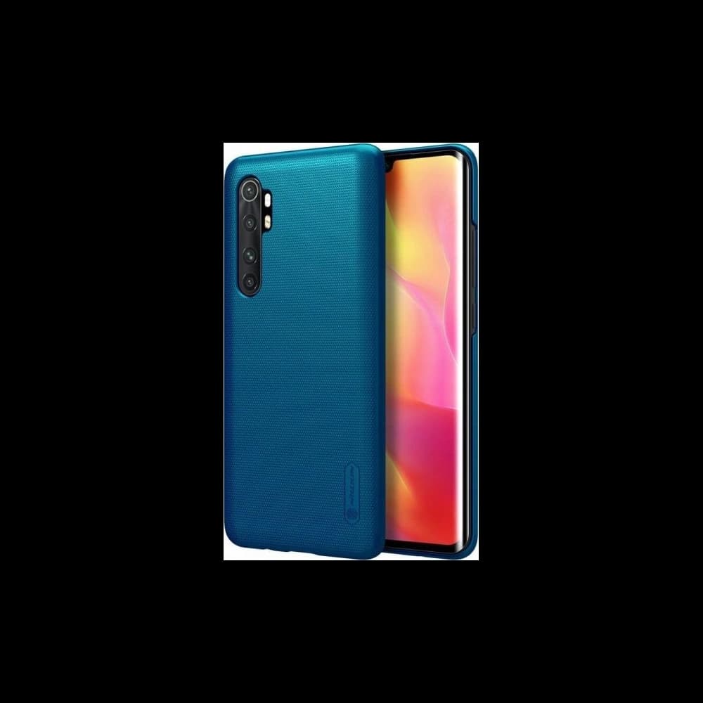 Etui Nillkin Super Frosted Shield Xiaomi Mi Note 10 Lite Peacock Blue - 2