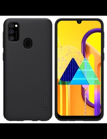 Nillkin Samsung Tasche Super Frosted Shield Galaxy M30s/M21 Schwarz