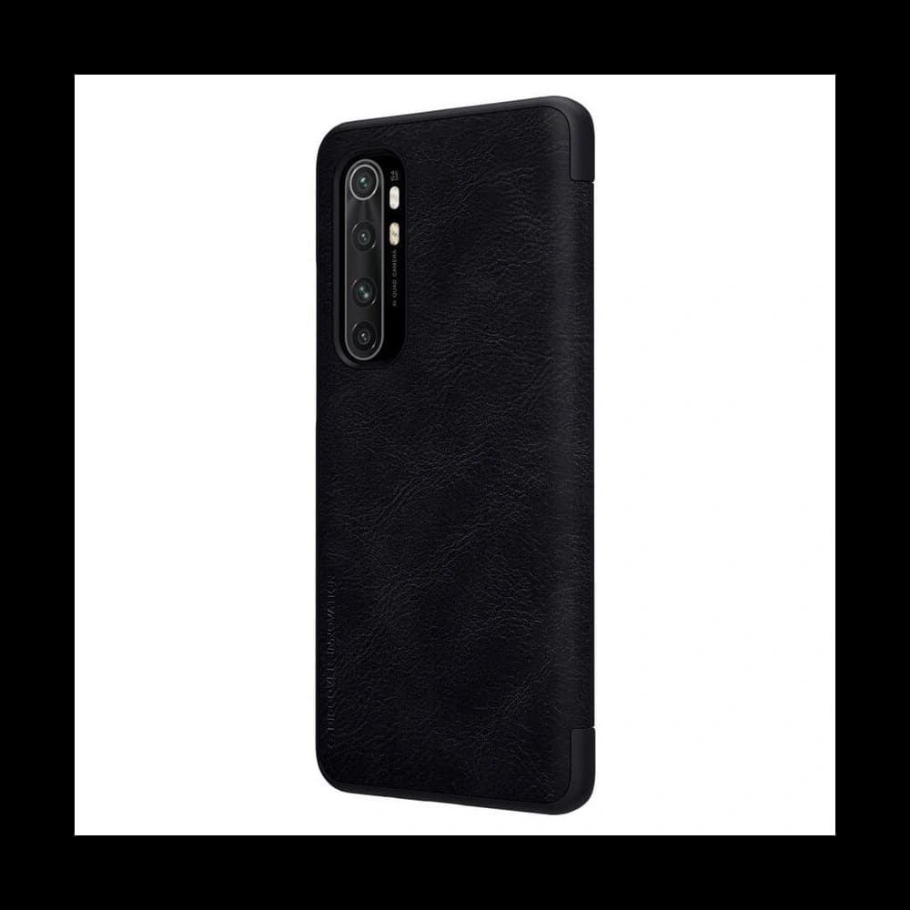 Etui Nillkin QIN Xiaomi Mi Note 10 Lite Fekete - 4
