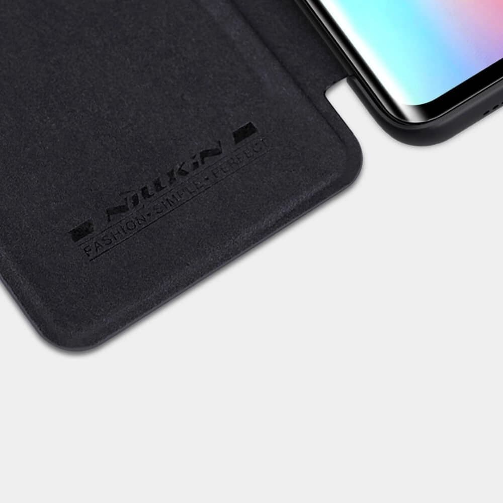 Etui Nillkin QIN Xiaomi Mi Note 10 Lite Fekete - 6