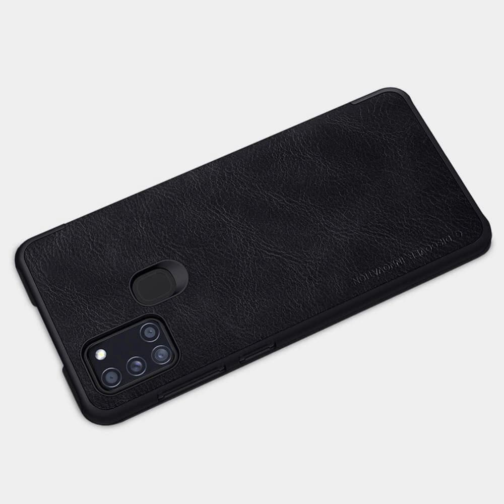 Nillkin Samsung Tasche QIN Galaxy A21s Schwarz - 3