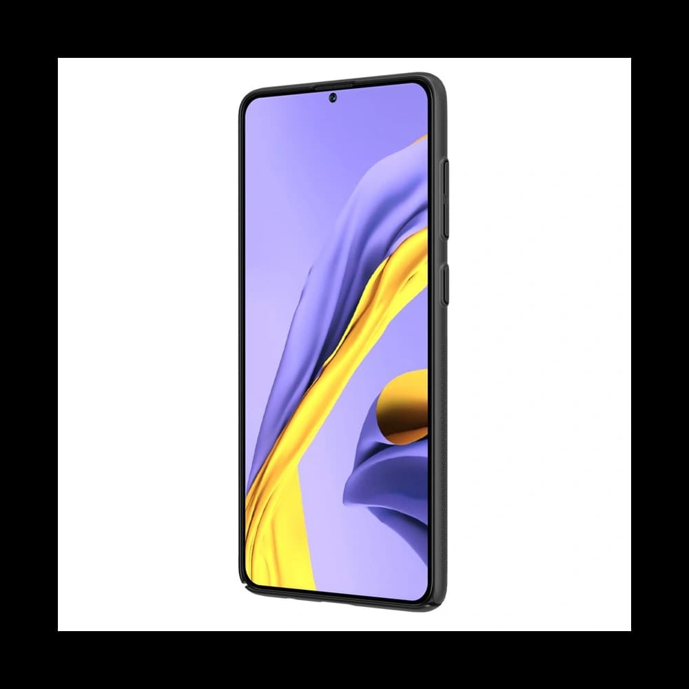 Nillkin Samsung Tasche Super Frosted Shield Galaxy A71 Schwarz - 3
