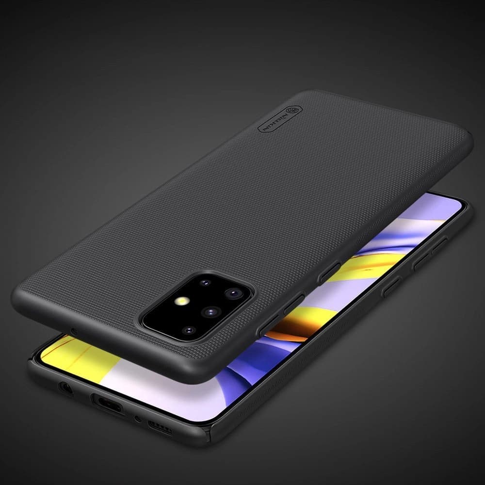 Nillkin Samsung Tasche Super Frosted Shield Galaxy A71 Schwarz - 6