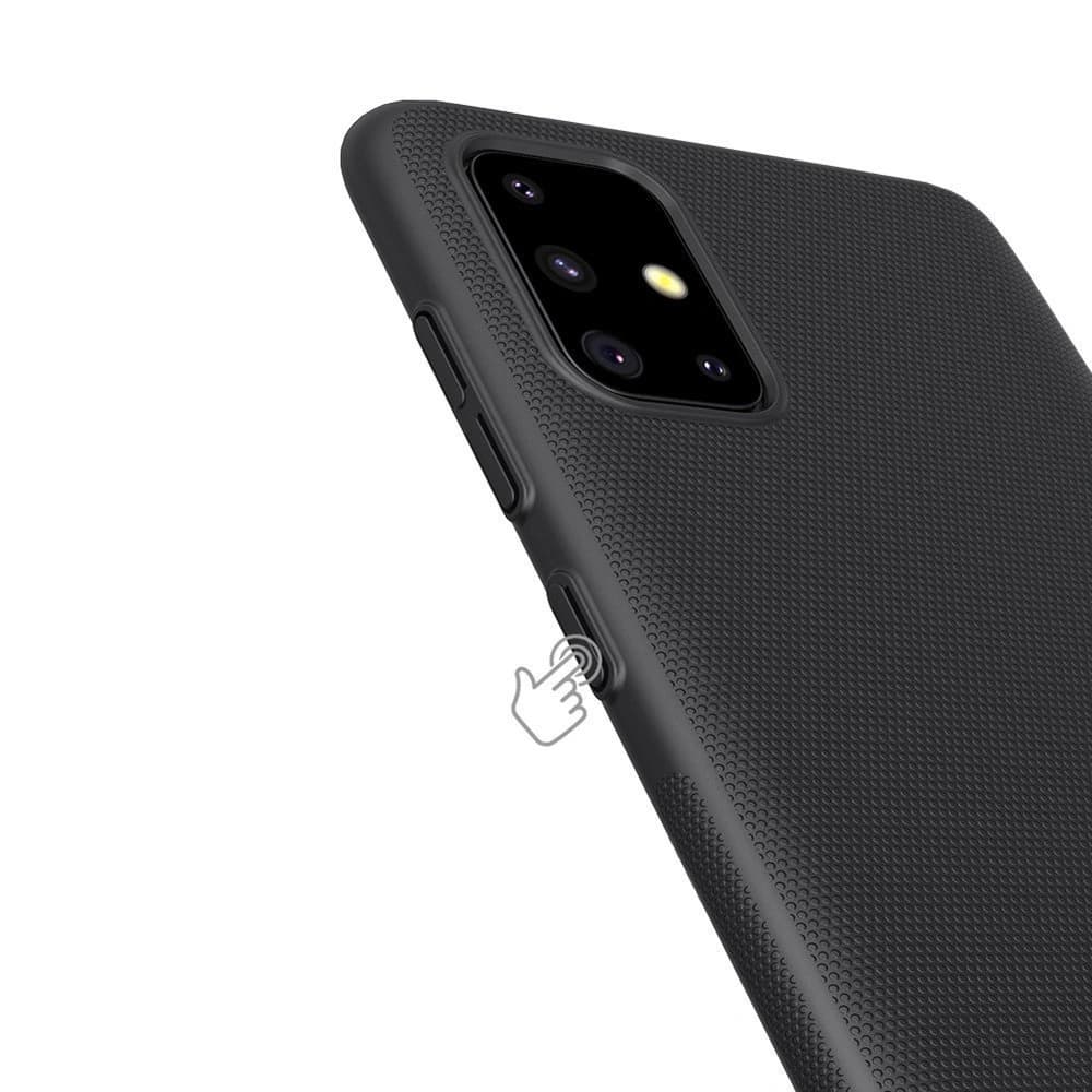 Nillkin Samsung Tasche Super Frosted Shield Galaxy A71 Schwarz - 7