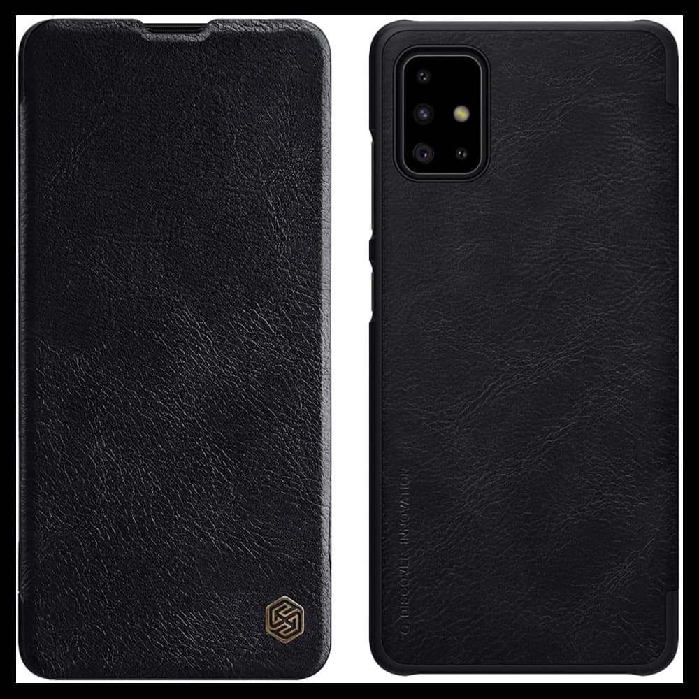 Etui Nillkin QIN Samsung Galaxy A51 Fekete - 4
