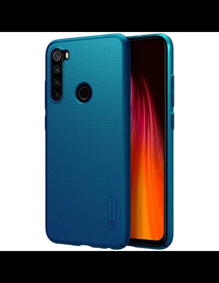 Etui Nillkin Super Frosted Shield Redmi Note 8 Peacook Blue
