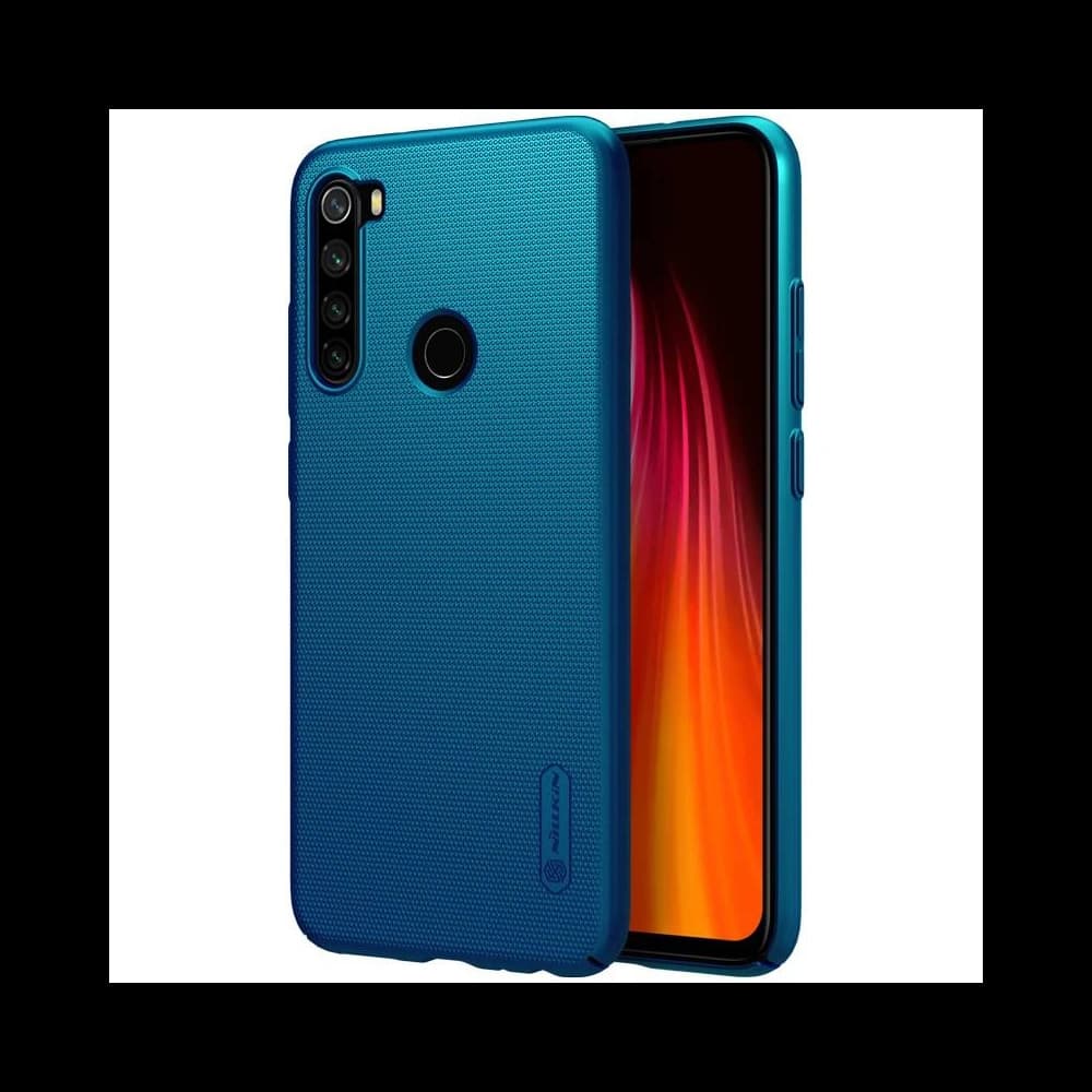 Etui Nillkin Super Frosted Shield Redmi Note 8 Peacook Blue - 1