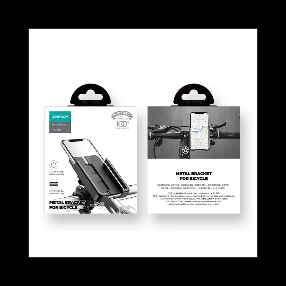 Uchwyt pentru bicicletă Joyroom JR-ZS252 Montaj Universal pentru Bicicletă Negru - 7