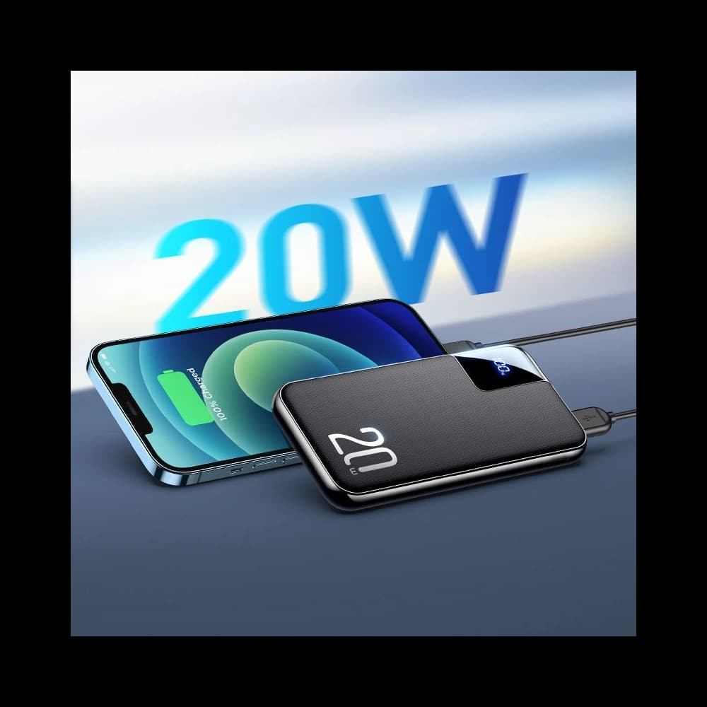 Powerbank Joyroom JR-QP190 Plus 20W 20000mah Fekete - 6