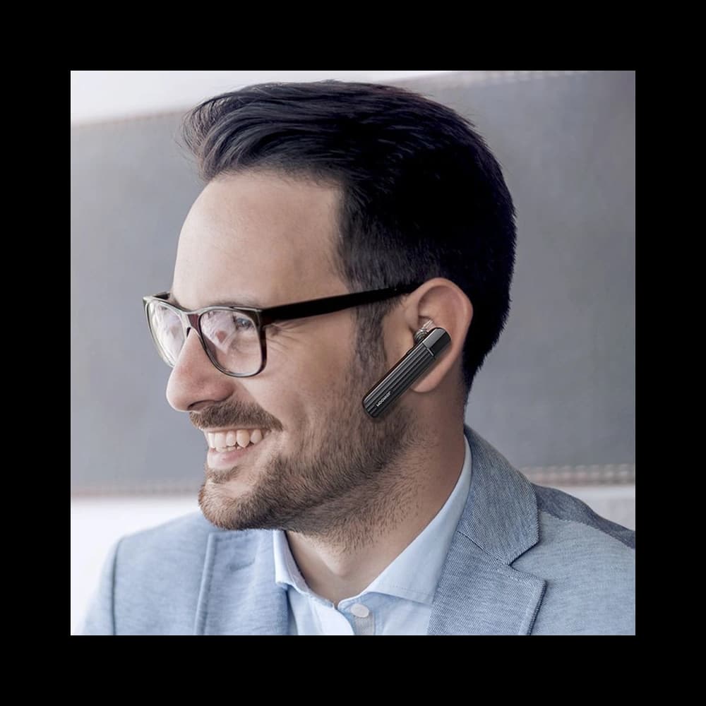 Bezdrátová sluchátka Joyroom JR-B01 Bluetooth sluchátka černá - 11