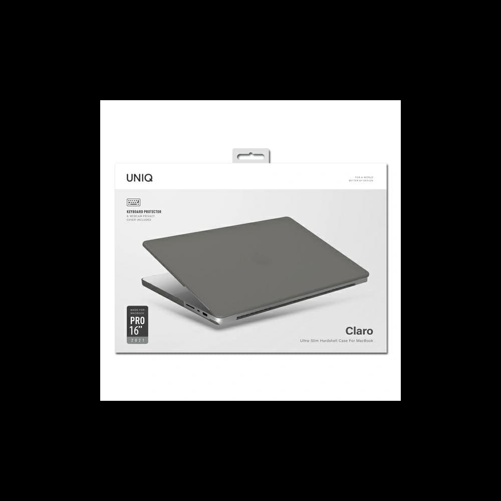 UNIQ Claro Apple MacBook Pro 16" 2021-2024 (M1/M2/M3/M4) smoke matt grey - 3