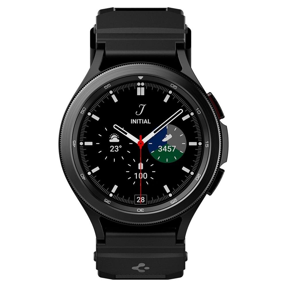 Spigen Rugged Band Samsung Galaxy Watch 4/Watch Active 2/Huawei Watch GT 2 42mm Matte Black - 2