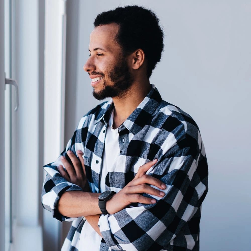 Spigen Rugged Band Samsung Galaxy Watch 4/Watch Active 2/Huawei Watch GT 2 42mm Matte Black - 12