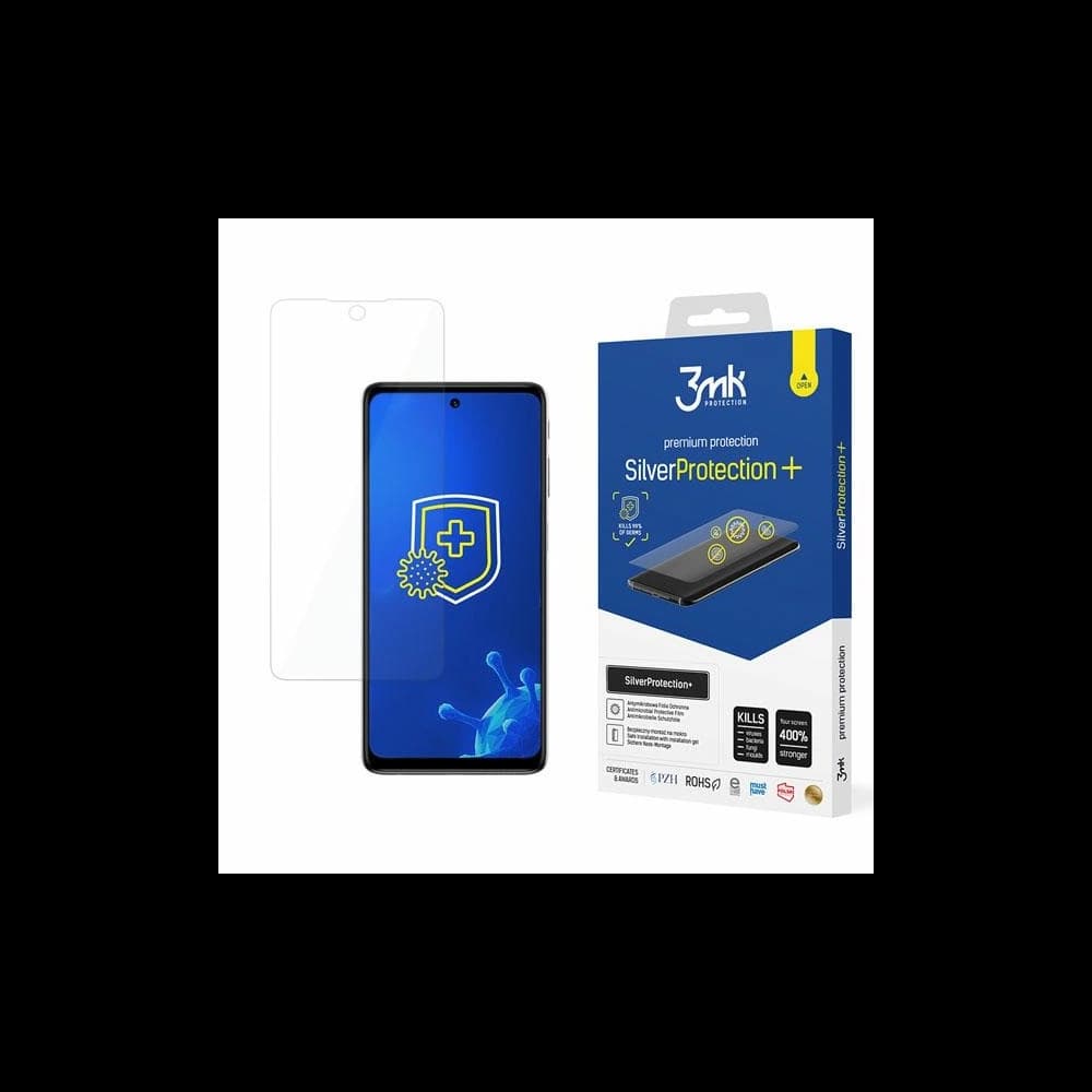 Antimikrobielle Schutzfolie 3MK Silver Protect+ Motorola Moto G51 5G - 1