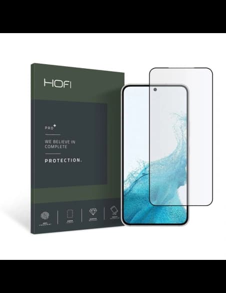 Edzett üveg Hofi Glass Pro+ Samsung Galaxy S22 Fekete