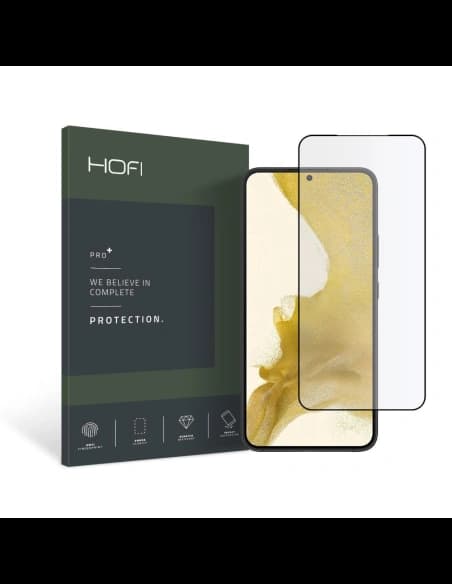 Tvrzené sklo Hofi Glass Pro+ Samsung Galaxy S22+ Plus černé