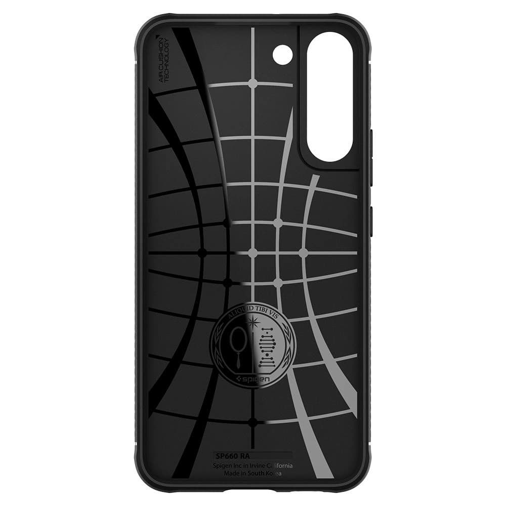 Etui Spigen Rugged Armor Samsung Galaxy S22 Matt Fekete - 4