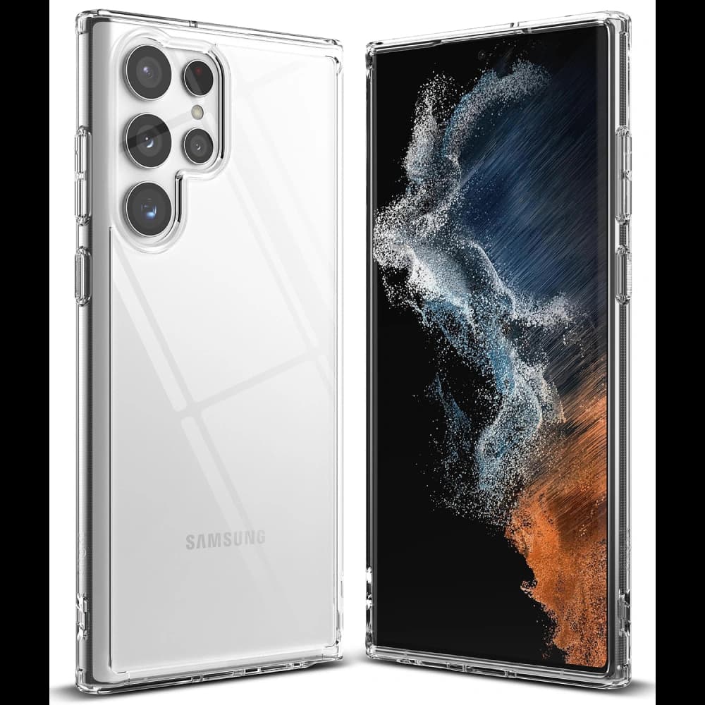 Etui Ringke Fusion Samsung Galaxy S22 Ultra Átlátszó - 1