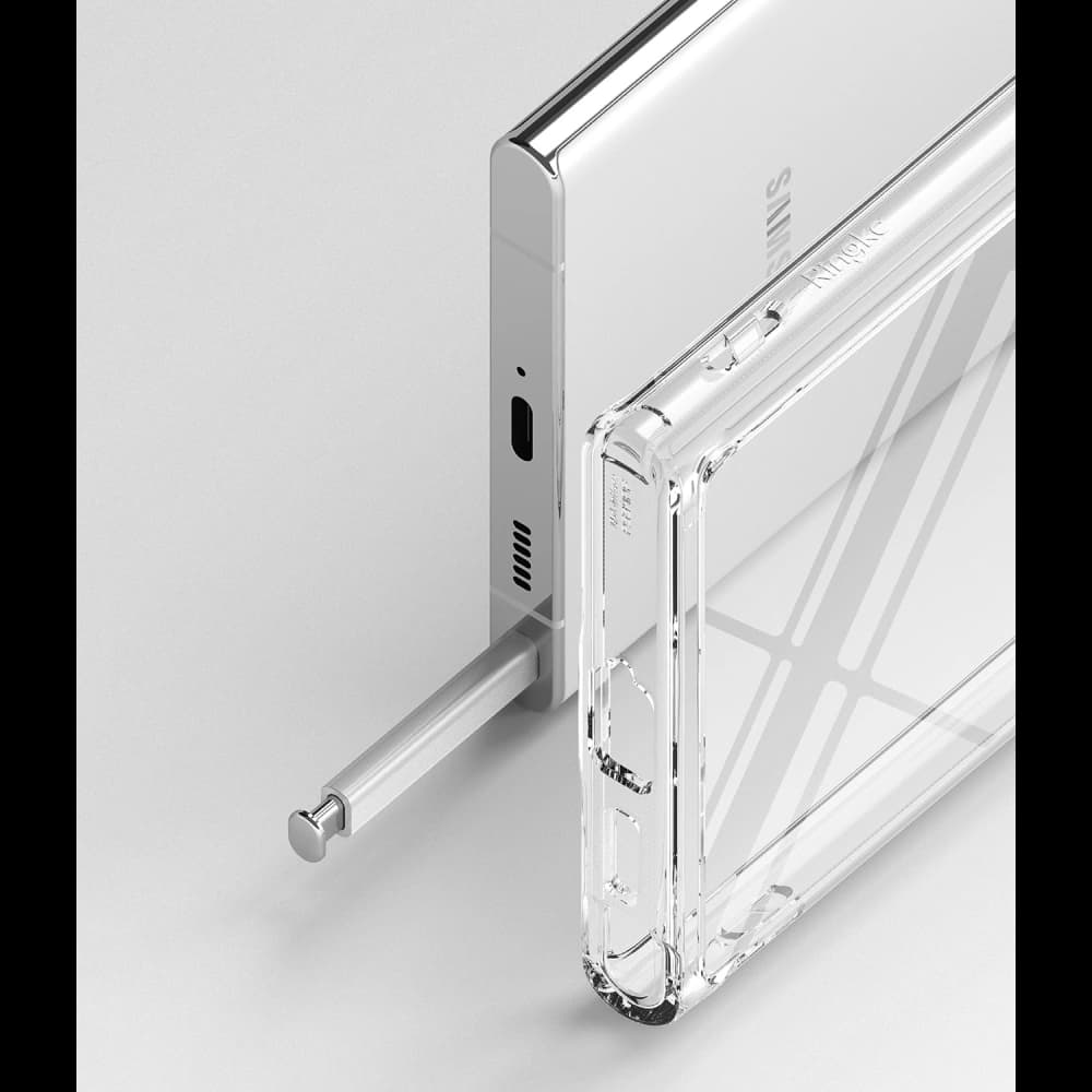 Etui Ringke Fusion Samsung Galaxy S22 Ultra Átlátszó - 6