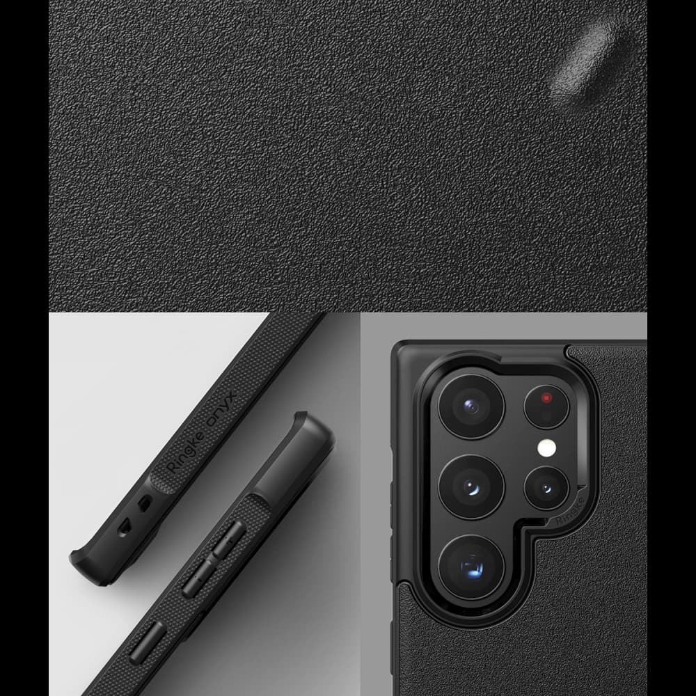 Etui Ringke Onyx Samsung Galaxy S22 Ultra Negru - 3