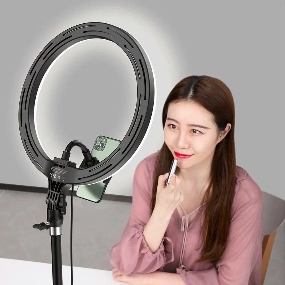 Lampa Baseus Live Stream, světelný kruh 12 palců - 6