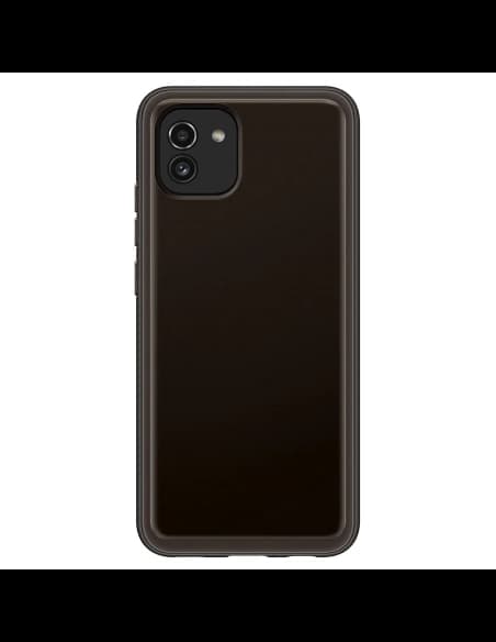 Etui Samsung Galaxy A03 EF-QA036TB Clear Cover černý/black