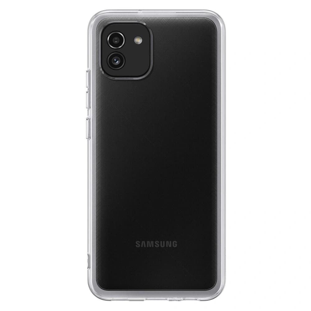 Etui Samsung Galaxy A03 EF-QA036TT Clear Cover Transparent - 1
