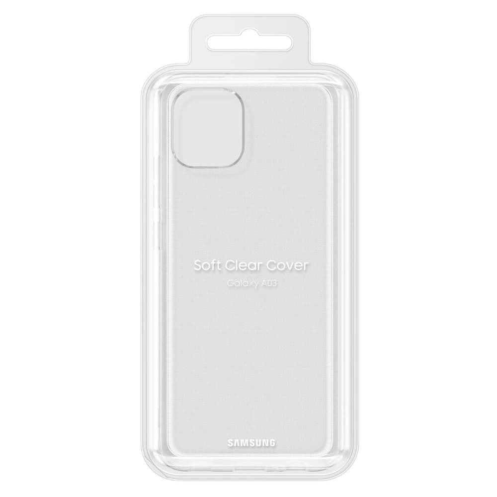 Etui Samsung Galaxy A03 EF-QA036TT Clear Cover Transparent - 5