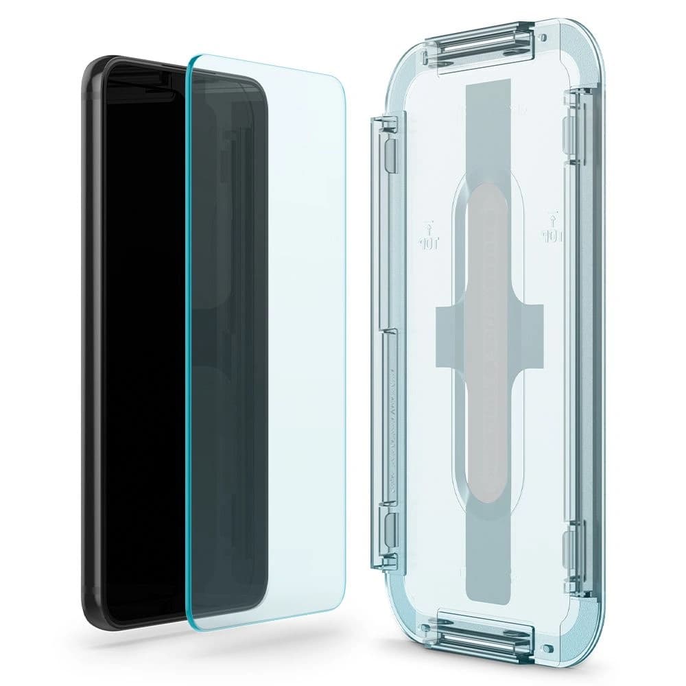 Gehärtetes Glas Spigen GLAS.tR ez Fit Samsung Galaxy S22 [2 PACK] - 3