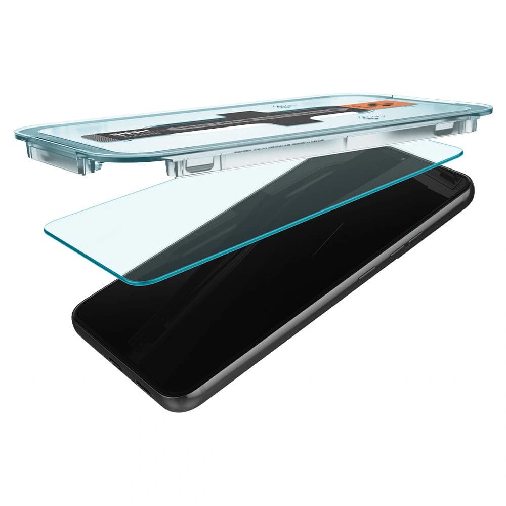 Gehärtetes Glas Spigen GLAS.tR ez Fit Samsung Galaxy S22 [2 PACK] - 7