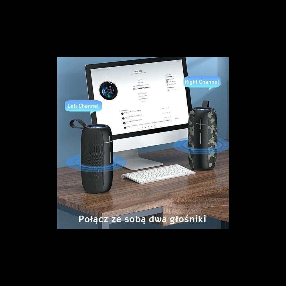 AWEI Bluetooth reproduktor Y370 20W černý/black - 4