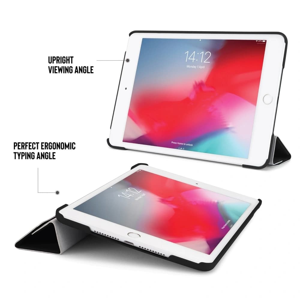 Case Pipetto Origami No1 Original PC Apple iPad mini 7.9 2015/2019 (4. und 5. Generation) (schwarz) - 2