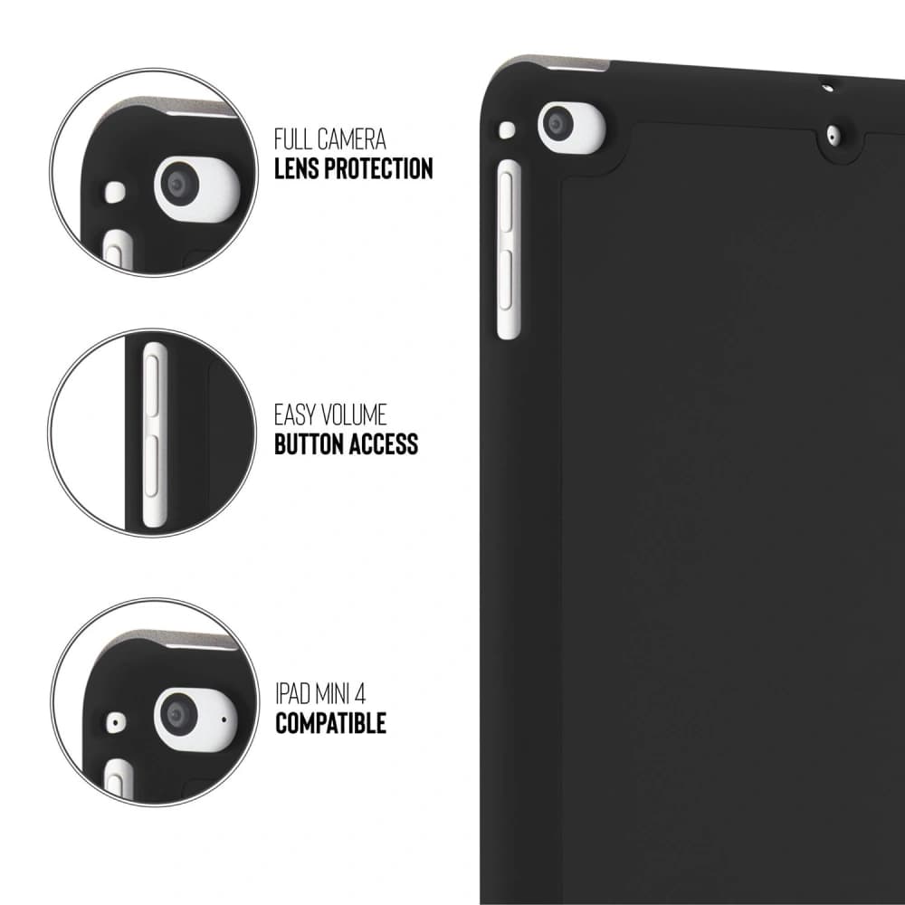 Case Pipetto Origami No1 Original PC Apple iPad mini 7.9 2015/2019 (4. und 5. Generation) (schwarz) - 8