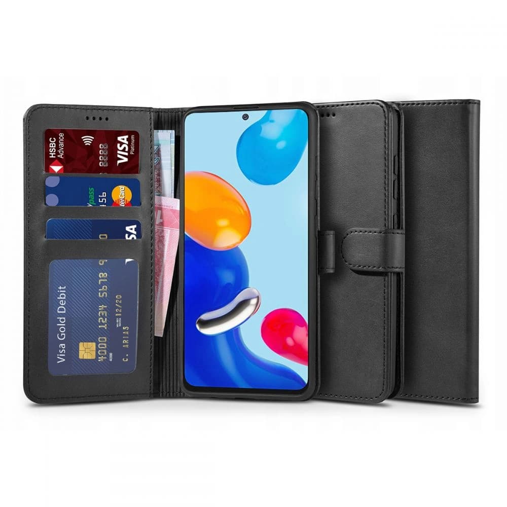 Etui Tech-Protect Wallet Redmi Note 11/11S Negru