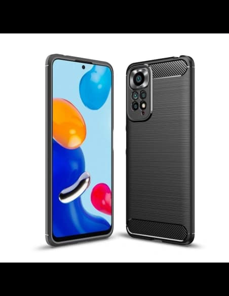 Tech-Protect TPUCarbon Redmi Note 11 Pro 4G/5G Black
