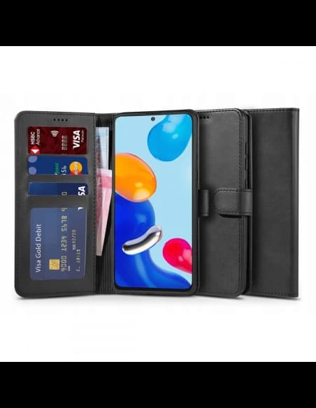 Tech-Protect Wallet Redmi Note 11 Pro 4G/5G Black