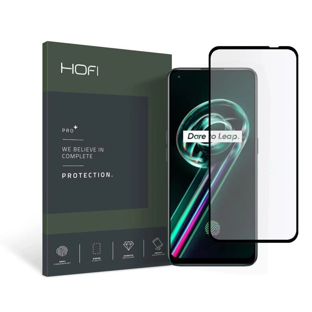 Hofi Glass Pro+ Realme 9 4G/9 Pro+ Plus 5G Black - 1