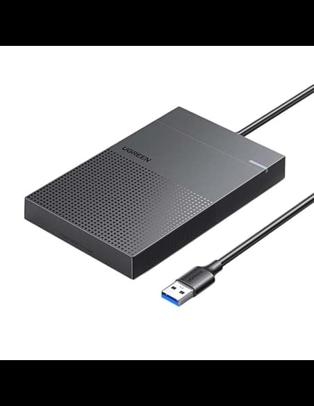 Externí pouzdro pro HDD/SSD 2,5" UGREEN CM471, USB-A 3.2 Gen 1 5Gbps (černé)