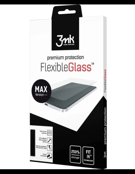 Hibrid üveg 3MK FlexibleGlass Max Samsung Galaxy A73 5G fekete