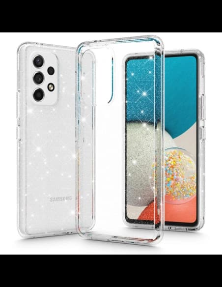Etui Tech-Protect Glitter Samsung Galaxy A53 5G Clear