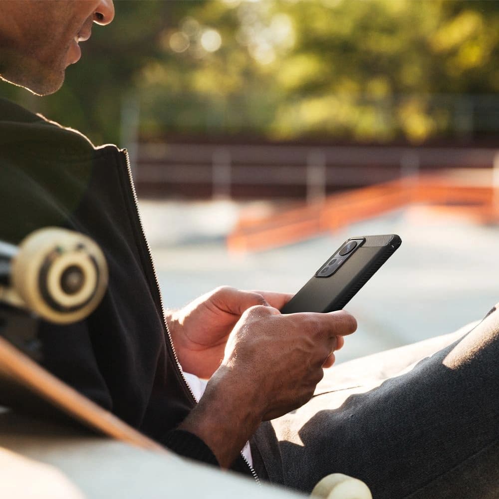 Spigen Rugged Armor Xiaomi 12 Pro Matte Black - 8