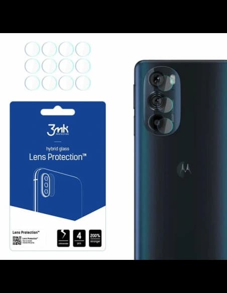3MK Lens Protection Motorola Edge 30 Pro  [4 PACK]