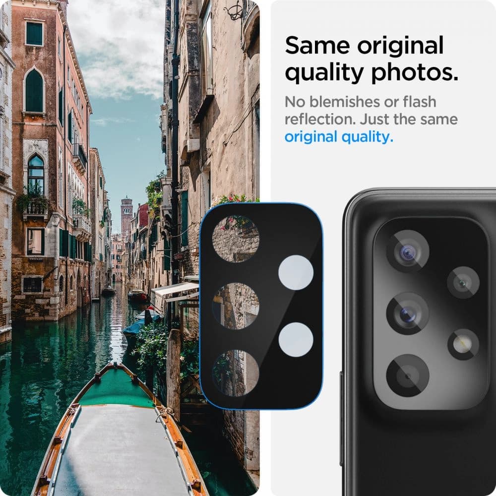 Spigen Optik Camera Lens Samsung Galaxy A33 5G/A53 5G/A73 5G Black [2 PACK] - 3