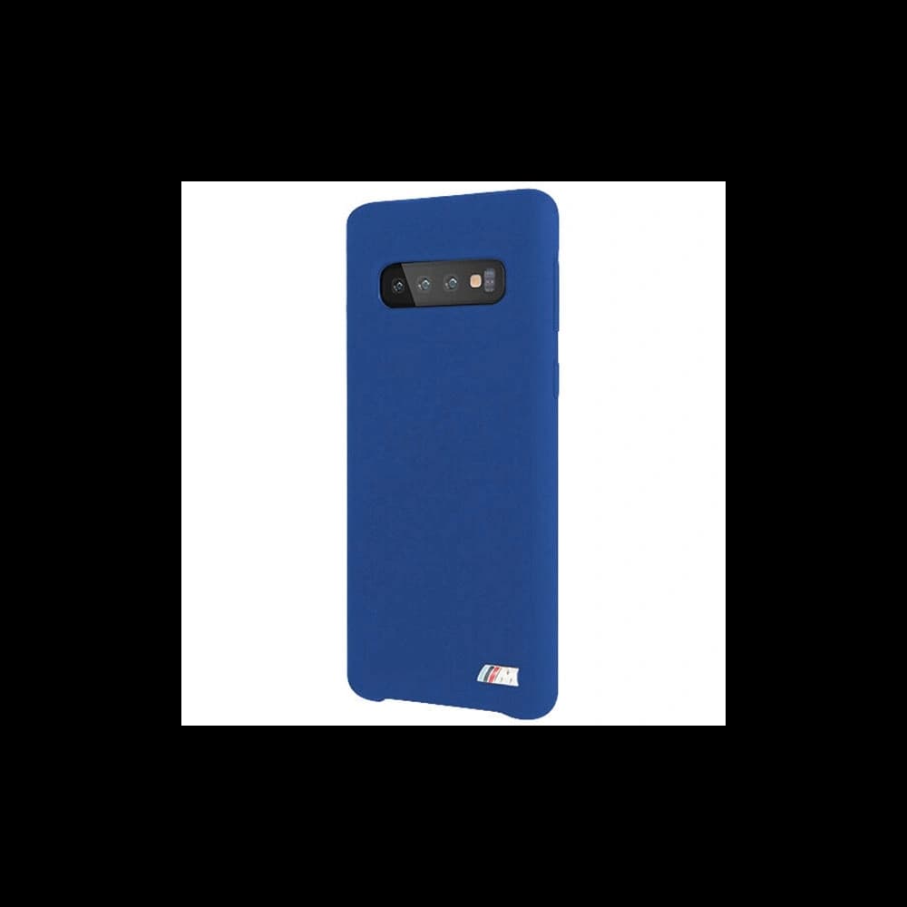 Etui BMW BMHCS10MSILNA Samsung Galaxy S10 modrý/navy silikonová M kolekce - 2