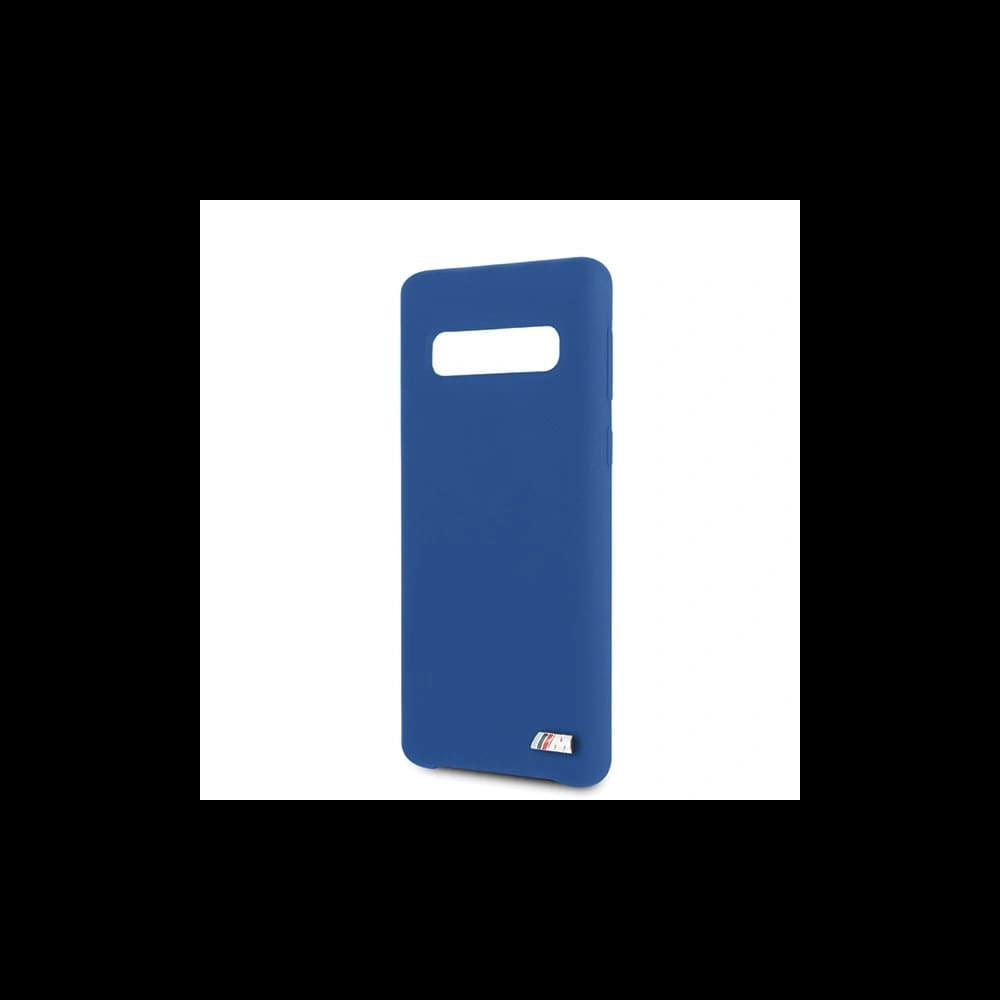 Etui BMW BMHCS10MSILNA Samsung Galaxy S10 modrý/navy silikonová M kolekce - 3