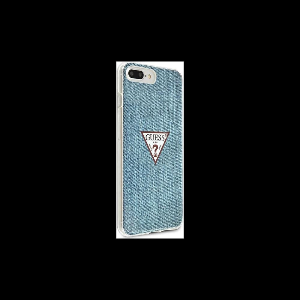 Guess GUHCI8LPCUJULLB Apple iPhone 8/7 Plus light blue hardcase Jeans Collection - 4