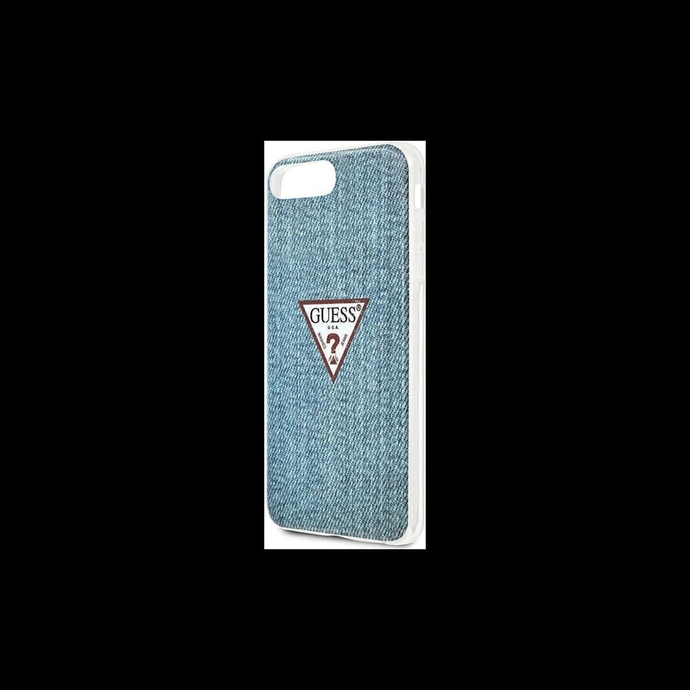 Guess GUHCI8LPCUJULLB Apple iPhone 8/7 Plus light blue hardcase Jeans Collection - 6