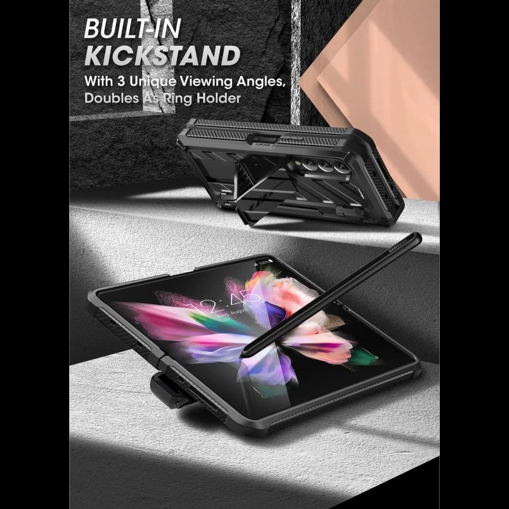 Etui Supcase Unicorn Beetle Pro Samsung Galaxy Fold Z 3 Negru - 5