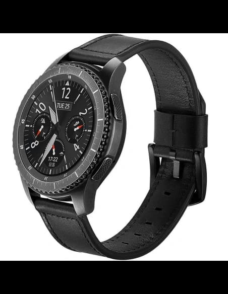 Pasek Tech-Protect Herms Samsung Galaxy Watch 3 41mm černý