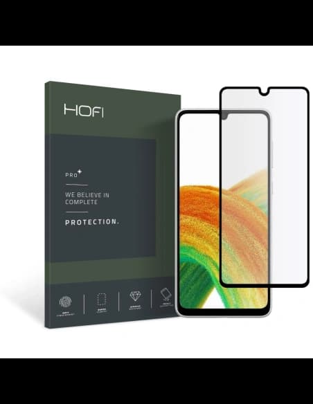 Edzett üveg Hofi Glass Pro+ Samsung Galaxy A33 5G Fekete